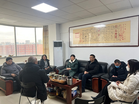 奎文區(qū)科技局相關領導蒞臨我司考察指導工作